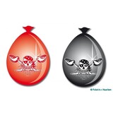 Folat Ballon Red Pirate | 8 stuks Folat Ballon Red Pirate | 8 stuks
