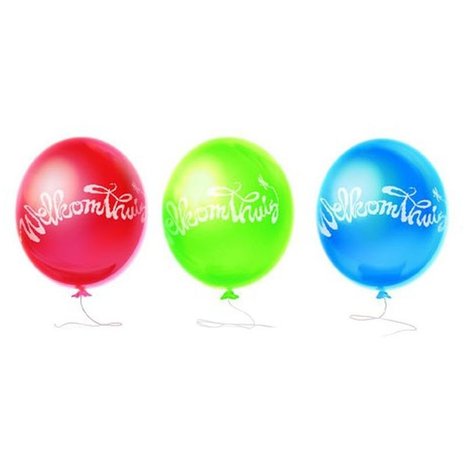 Balloon welcome home flower 10 pieces Balloon welcome home flower 10 pieces