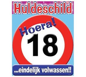 Verkehrstürbrett 18 Jahre alt ca. 50 cm