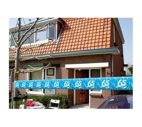 Folat Afzetlint 65 jaar blauw Folat Afzetlint 65 jaar blauw