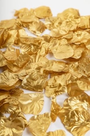 Globos Nordic Rozenblaadjes luxe goud | 144 stuks Globos Nordic Rozenblaadjes luxe goud | 144 stuks