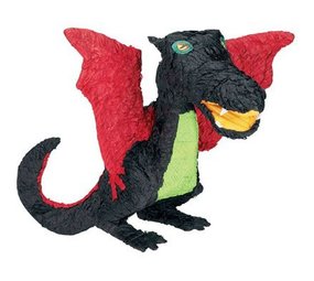Amscan Pinata 3D Black Dragon Amscan Pinata 3D Black Dragon