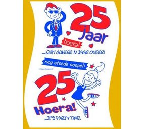 Roll Toilettenpapier 25 Jahre