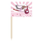 Pickers Fille de naissance Stork 50 pièces Pickers Fille de naissance Stork 50 pièces