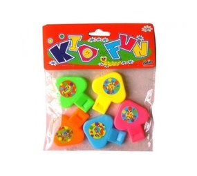 Whistle fun picture 5 pieces Whistle fun picture 5 pieces