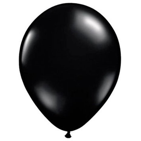 Schwarze Luftballons 30cm | 100 Stück Schwarze Luftballons 30cm | 100 Stück