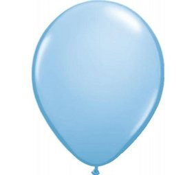 Light blue balloons 30cm | 100 pieces