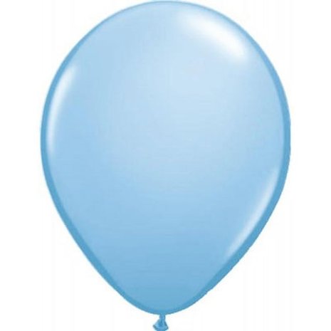 Hellblaue Luftballons 30 cm | 100 Stück
