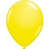 Ballons jaunes métalliques 30cm | 100 pieces