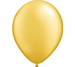 Gouden Ballonnen metallic  | 100 stuks Gouden Ballonnen metallic  | 100 stuks