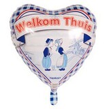 Folat Folie Ballon Welkom Thuis 45cm | Leeg geleverd Folat Folie Ballon Welkom Thuis 45cm | Leeg geleverd