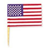 Prikkers USA vlag 30 stuks Prikkers USA vlag 30 stuks