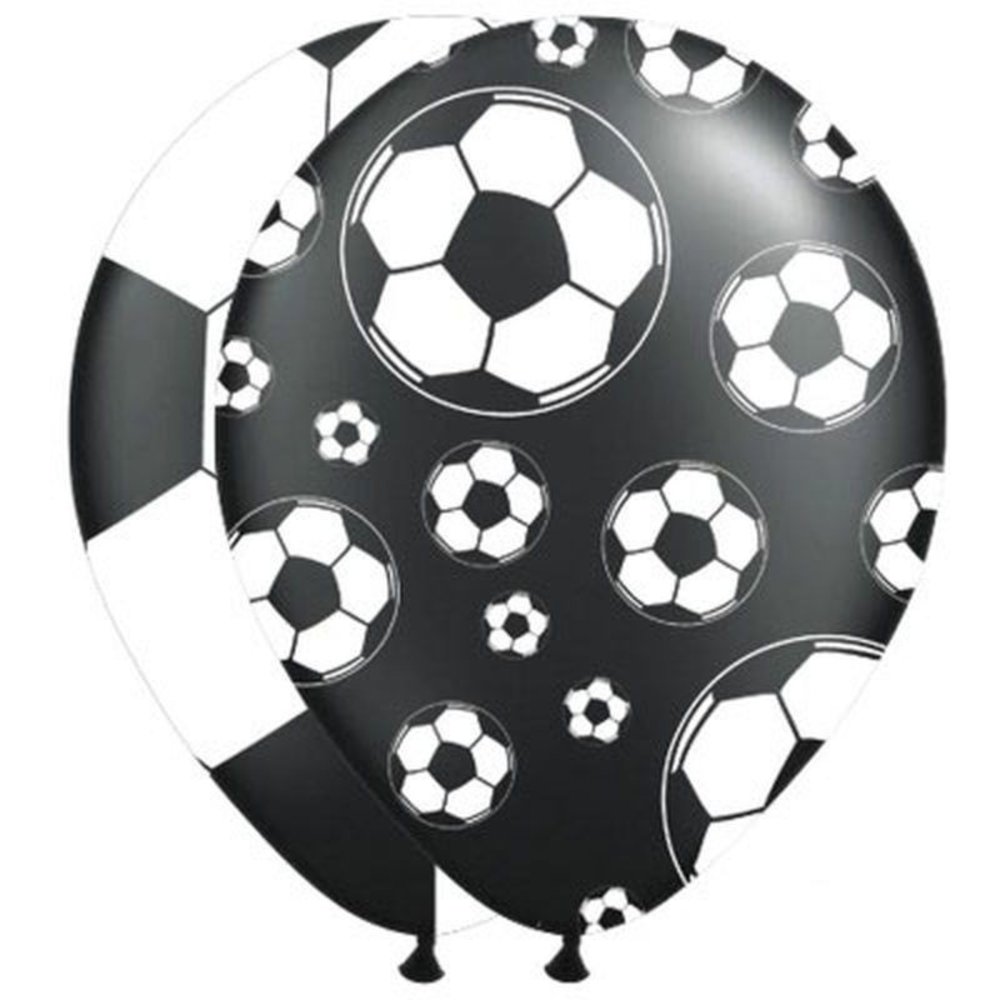 Folat Voetbal Ballonnen 30cm | 8 stuks