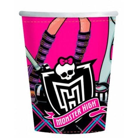 Cup Monster High | 8 pieces Cup Monster High | 8 pieces