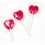 Lolly hartvorm 8 cm | per stuk Lolly hartvorm 8 cm | per stuk
