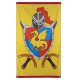 Boland Spandoek | vlag Ridder met draak Boland Spandoek | vlag Ridder met draak