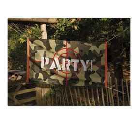 Boland Banner camouflage party 90x150cm Boland Banner camouflage party 90x150cm