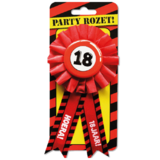 Party rozet 18 jaar Verkeersbord