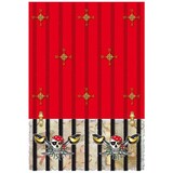 Nappe rouge pirate | par unité Nappe rouge pirate | par unité