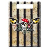 Feestzakje Red Pirate | 8 stuks Feestzakje Red Pirate | 8 stuks