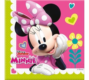 Napkin minnie mouse lime-pink 20 pieces Napkin minnie mouse lime-pink 20 pieces