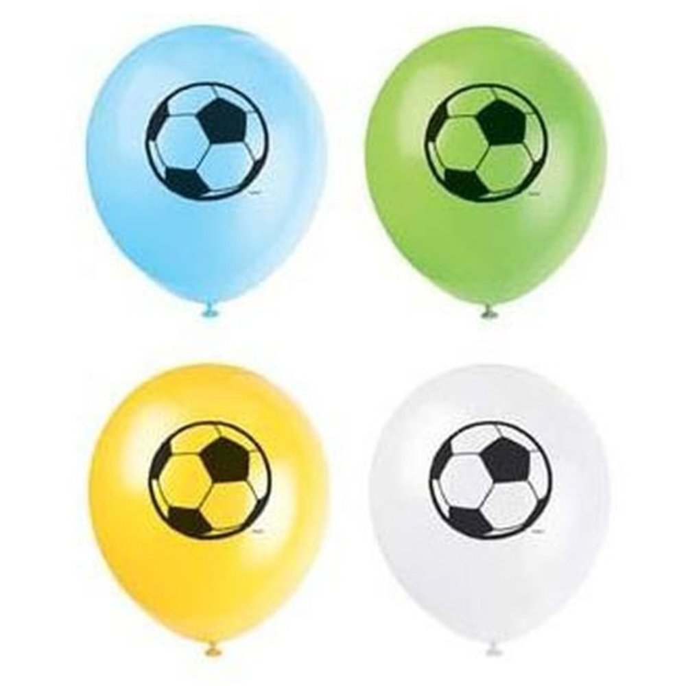 Unique Party Voetbal 3D Ballonnen 30cm | 8 stuks