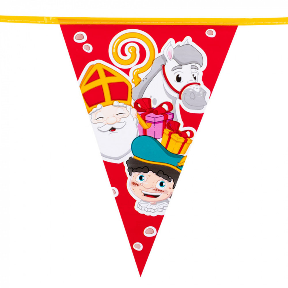 Flag line Slinger Sinterklaas | 6 meters Flag line Slinger Sinterklaas | 6 meters