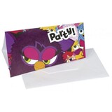 Invitation furby 6 pièces Invitation furby 6 pièces
