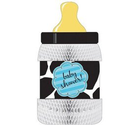 Center piece Milk bottle Cow Baby Boy