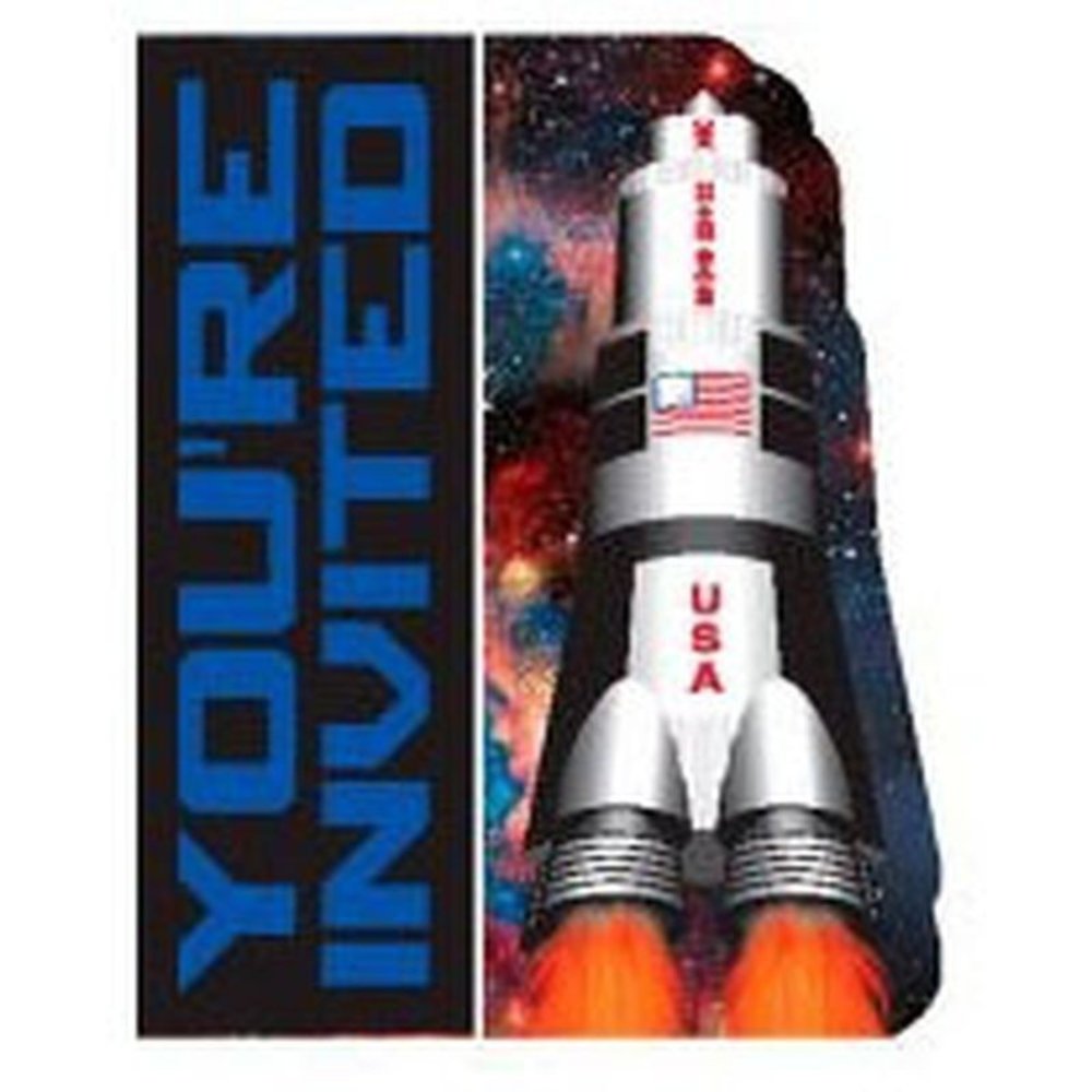 Uitnodiging Space Blast | 8 stuks Uitnodiging Space Blast | 8 stuks