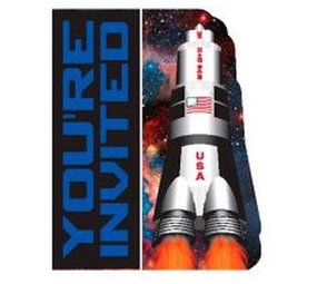 Uitnodiging Space Blast | 8 stuks