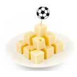 Folat Voetbal Prikkers 8cm | 20 stuks Folat Voetbal Prikkers 8cm | 20 stuks