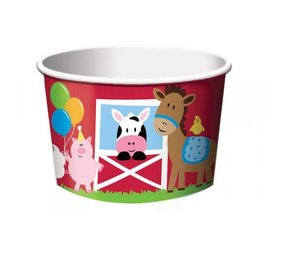 Creative Converting Snack Ice Tray Farm Animaux 266ml | 6 morceaux Creative Converting Snack Ice Tray Farm Animaux 266ml | 6 morceaux