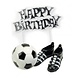 Cake Decoration Football Alles Gute zum Geburtstag 4-teilig Cake Decoration Football Alles Gute zum Geburtstag 4-teilig