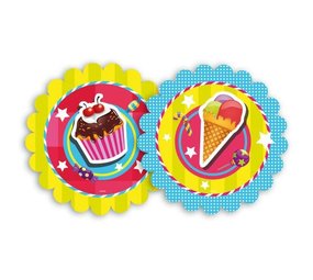 Plattenkuchen - Icecream Party 23cm | 8 Stücke Plattenkuchen - Icecream Party 23cm | 8 Stücke