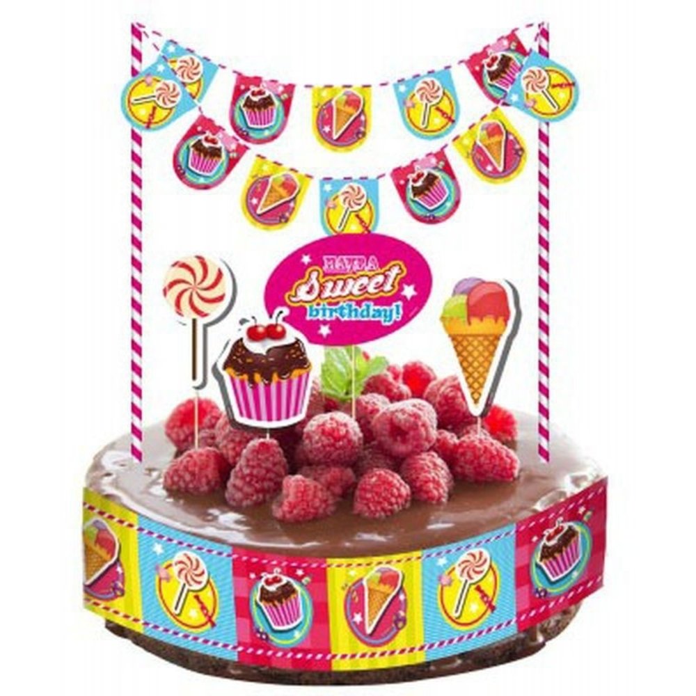 Folat Cake decoration cake - Icecream Party Folat Cake decoration cake - Icecream Party