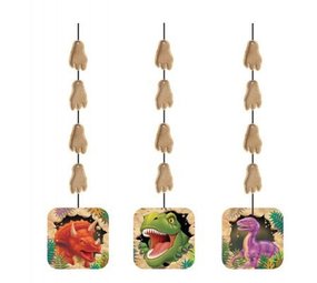 Creative Converting Dino Blast hang decoration | 3 pieces