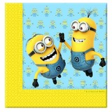 Procos Party Serviette Minions 20 pièces Procos Party Serviette Minions 20 pièces