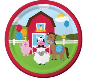 Boards Animaux de la ferme 18cm | 8 pièces