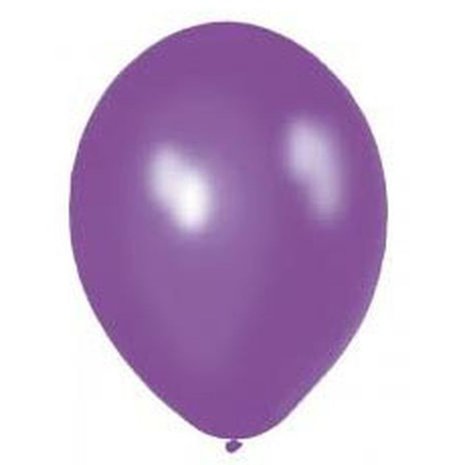 Lila Luftballons 30 cm | 10 Stück Lila Luftballons 30 cm | 10 Stück