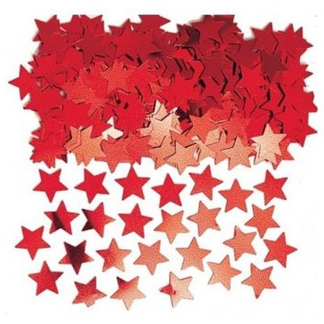 Confetti Red Stars | 14 grammes