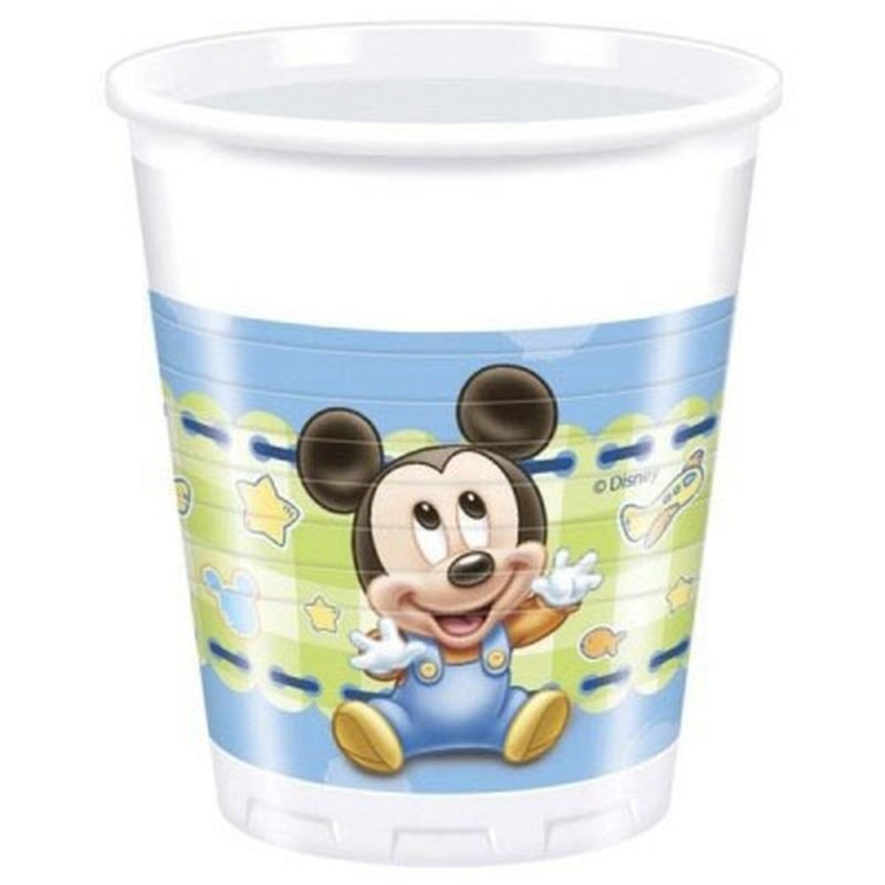Beker Baby Mickey Mouse 8 stuks Beker Baby Mickey Mouse 8 stuks
