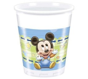 Beker Baby Mickey Mouse 8 stuks Beker Baby Mickey Mouse 8 stuks