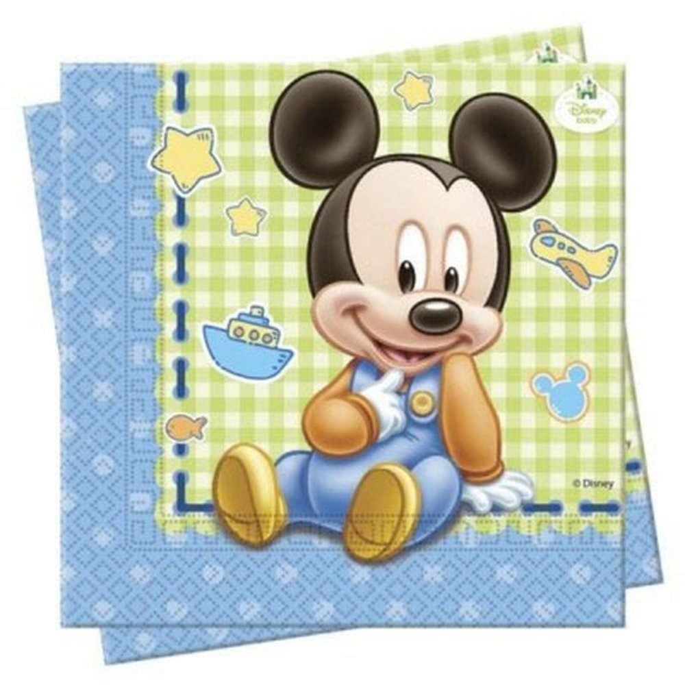 Servet Baby Mickey Mouse 20 pieces Servet Baby Mickey Mouse 20 pieces