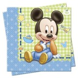 Servet Baby Mickey Mouse 20 pieces Servet Baby Mickey Mouse 20 pieces
