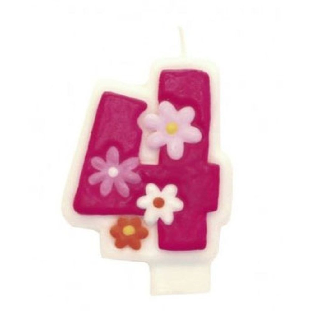 Bougie enfant fille 4 Bougie enfant fille 4