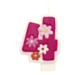 Bougie enfant fille 4 Bougie enfant fille 4