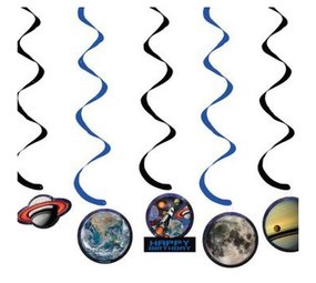 Dekoration Wirbel Space Explosion | 5 Stücke Dekoration Wirbel Space Explosion | 5 Stücke