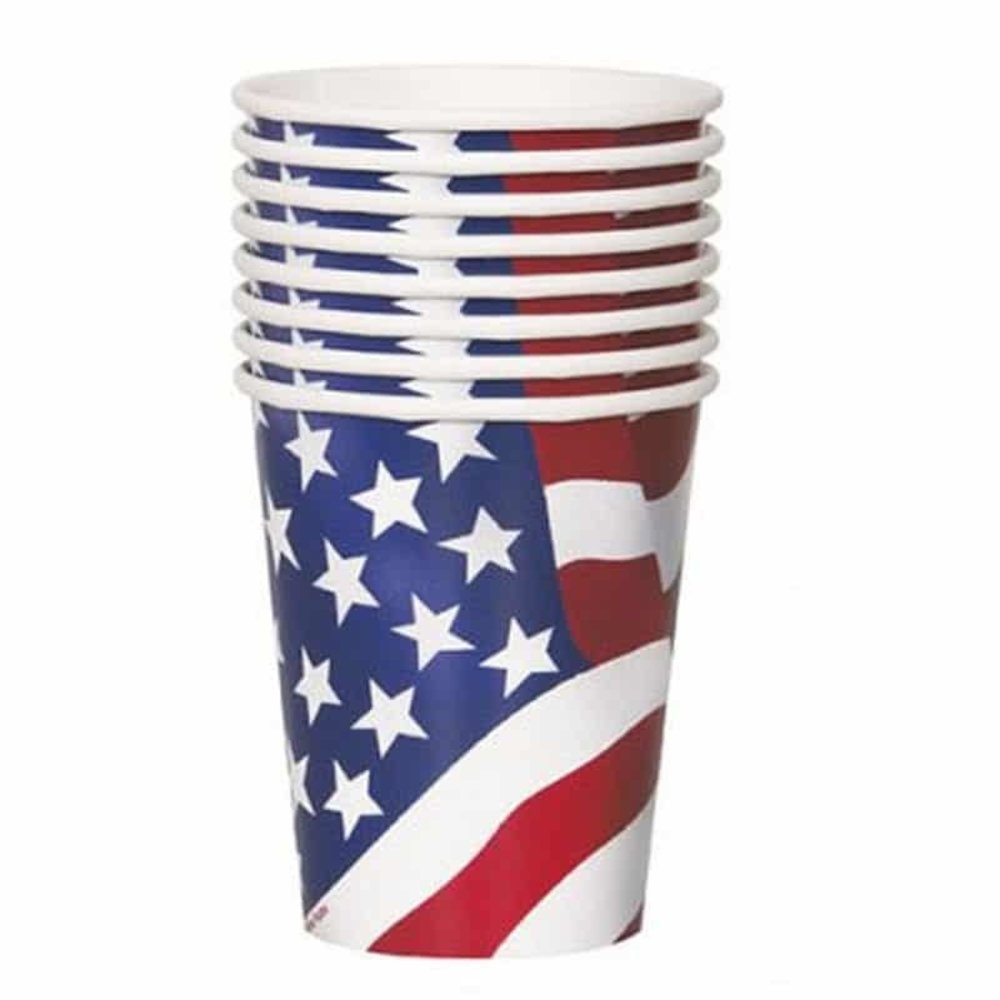 Coupe USA Drapeau | 8 pièces