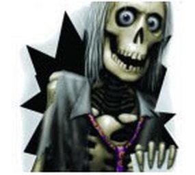 Raam sticker Mr Bones Raam sticker Mr Bones